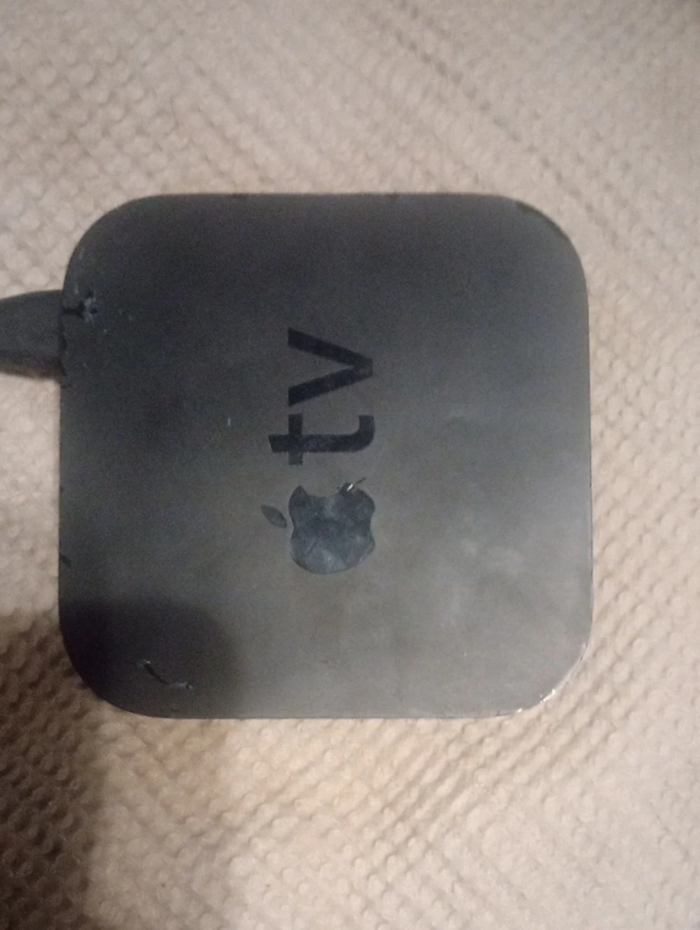 Apple Matte Black Media Streamer Power Block